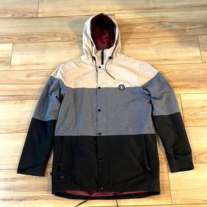 Mens large ride  hawthorne winter/ snowboard/ ski jacket